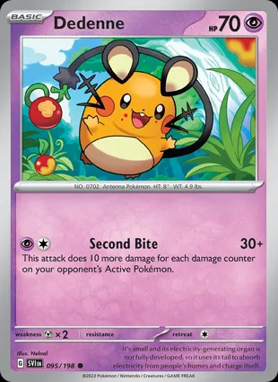 Dedenne 095/198 Scarlet & Violet
