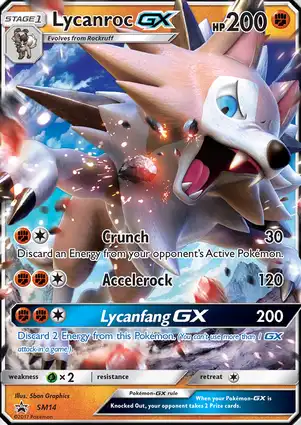 Lycanroc GX SM14 Sun & Moon Promos