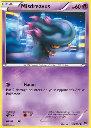 Misdreavus 65/162 BREAKthrough