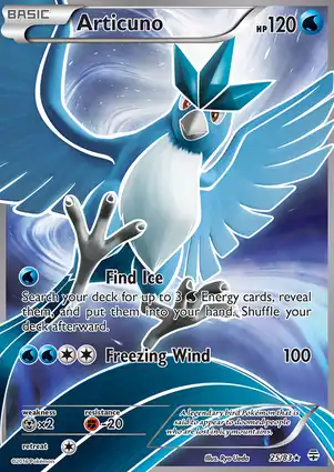 Articuno 25/83 Generations