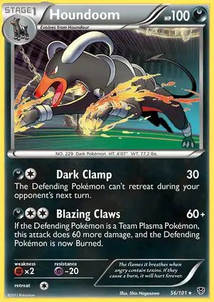 Houndoom 56/101 Plasma Blast