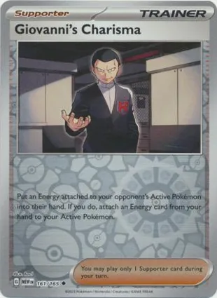 Giovanni's Charisma 161/165 Scarlet & Violet 151