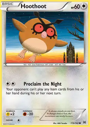 Hoothoot 119/162 BREAKthrough