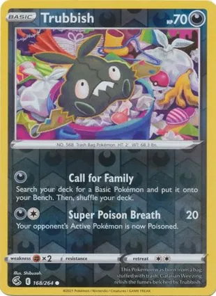 Trubbish 168/264 Fusion Strike
