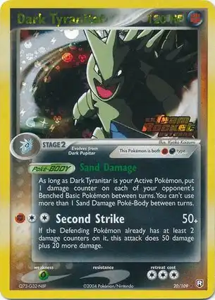 Dark Tyranitar 20/109 EX Team Rocket Returns
