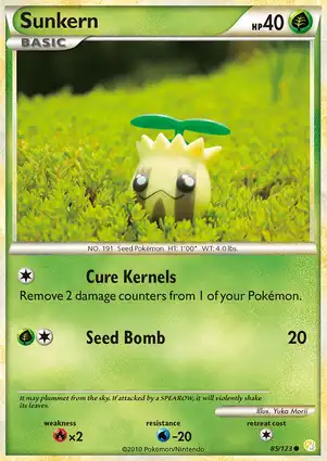 Sunkern 85/123 HeartGold & SoulSilver