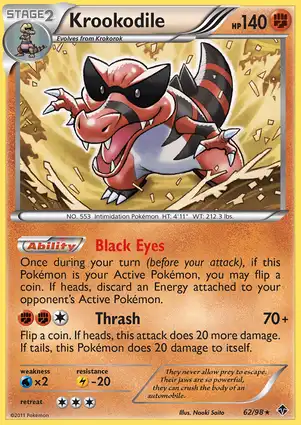 Krookodile 62/98 Emerging Powers