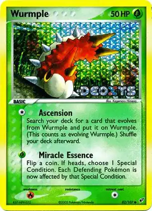 Wurmple 82/107 EX Deoxys