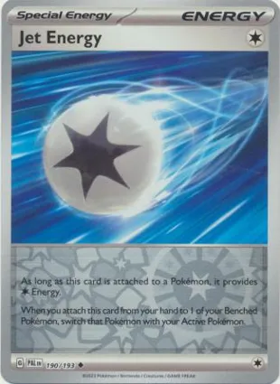 Jet Energy 190/193 Paldea Evolved