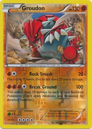 Groudon 84/160 Primal Clash