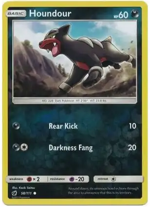 Houndour 58/111 Crimson Invasion
