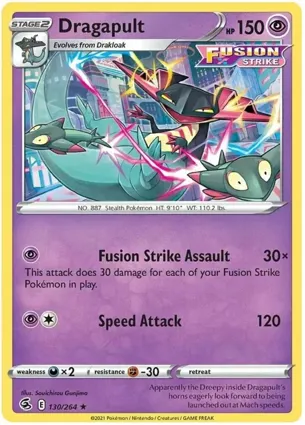 Dragapult 130/264 Fusion Strike
