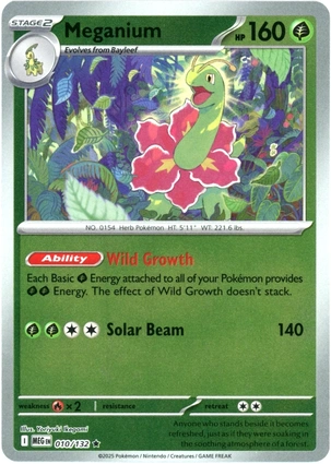 Meganium 010/132 Mega Evolution