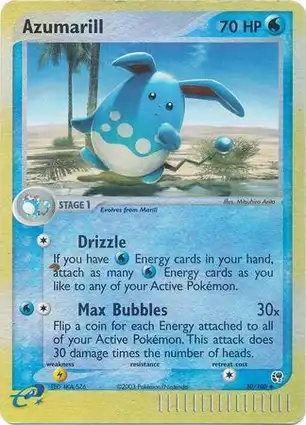 Azumarill 30/100 EX Sandstorm