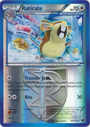 Raticate 88/116 Plasma Freeze