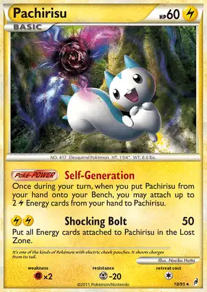 Pachirisu 18/95 Call of Legends