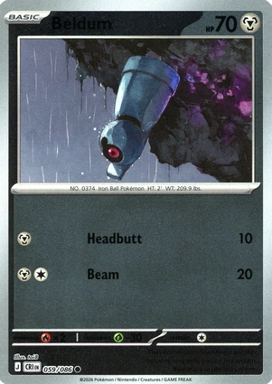 Beldum 059/086 Chaos Rising