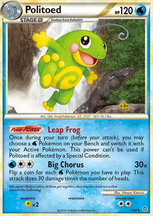 Politoed 7/95 Unleashed