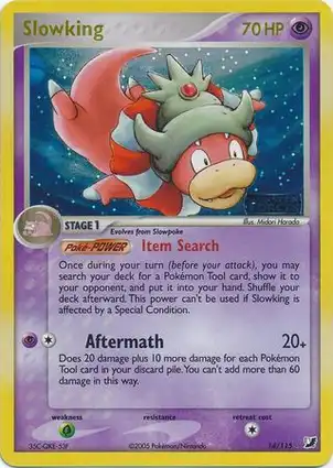 Slowking 14/115 EX Unseen Forces