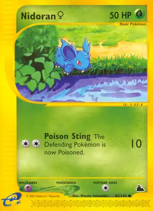 Nidoran ♀ 82/144 Skyridge
