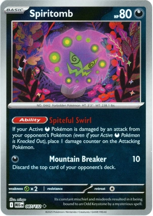 Spiritomb 087/132 Mega Evolution