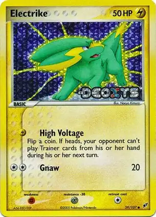 Electrike 59/107 EX Deoxys