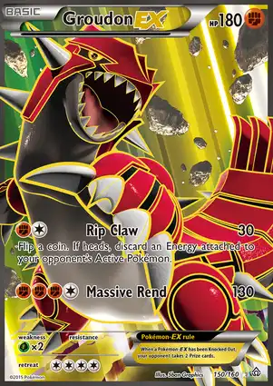 Groudon-EX 150/160 Primal Clash