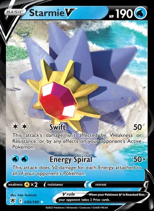 Starmie V 030/189 Astral Radiance