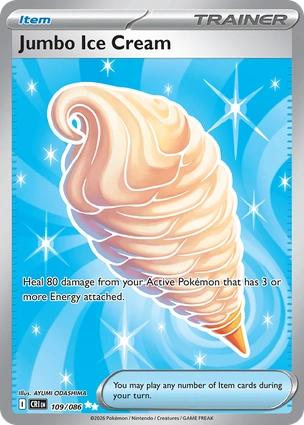 Jumbo Ice Cream 109/086 Chaos Rising