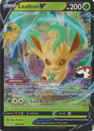 Leafeon V 007/203 Evolving Skies