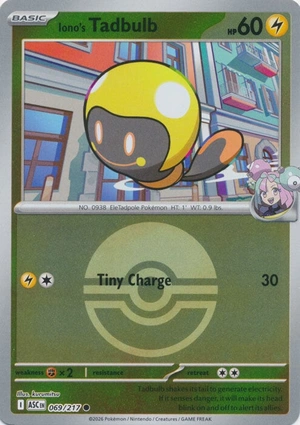 Iono's Tadbulb 069/217 Ascended Heroes