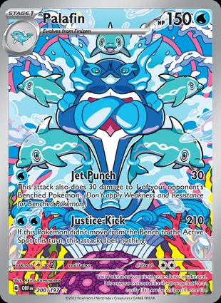 Palafin 200/197 Obsidian Flames