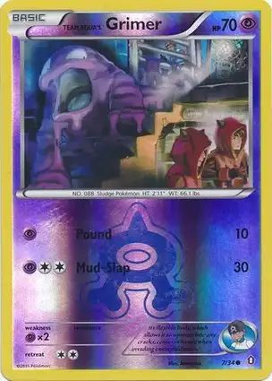 Team Aqua's Grimer 7/34 Double Crisis