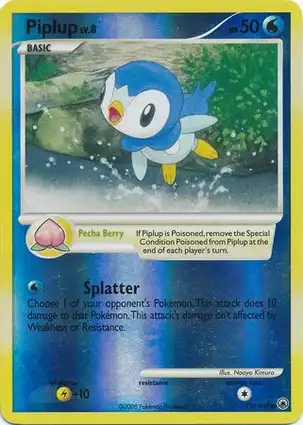Piplup 72/100 Majestic Dawn