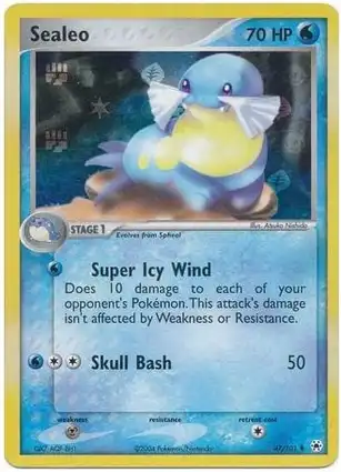 Sealeo 47/101 EX Hidden Legends