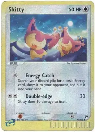 Skitty 79/100 EX Sandstorm