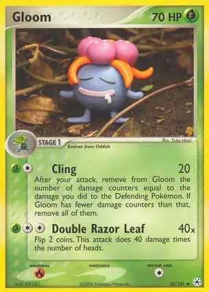 Gloom 35/101 EX Hidden Legends