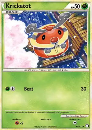 Kricketot 65/102 Triumphant