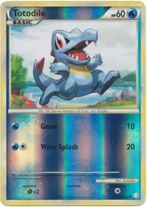 Totodile 86/123 HeartGold & SoulSilver