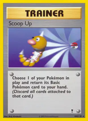 Scoop Up 104/110 Legendary Collection