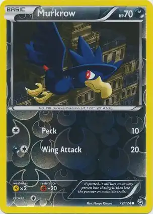 Murkrow 72/124 Dragons Exalted