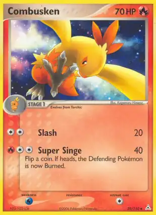 Combusken 39/110 EX Holon Phantoms