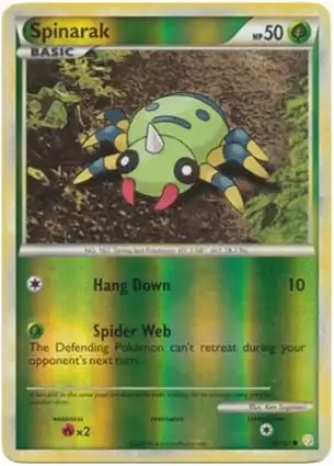 Spinarak 83/123 HeartGold & SoulSilver
