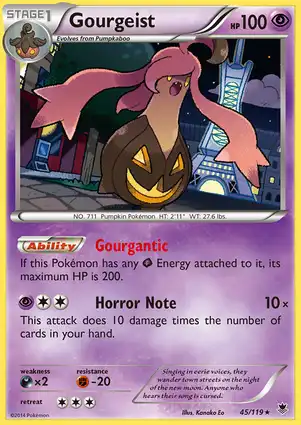 Gourgeist 45/119 Phantom Forces