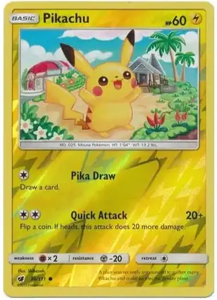Pikachu 30/111 Crimson Invasion