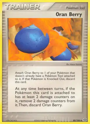 Oran Berry 80/106 EX Emerald