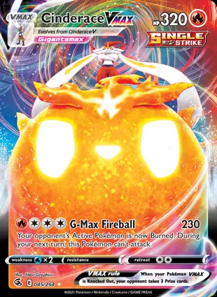 Cinderace VMAX 045/264 Fusion Strike