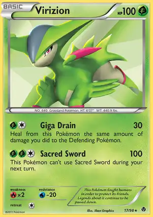 Virizion 17/98 Emerging Powers