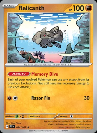 Relicanth 084/162 Temporal Forces