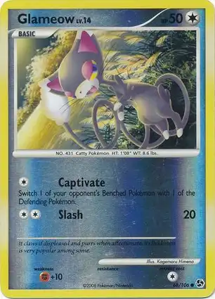 Glameow 68/106 Great Encounters